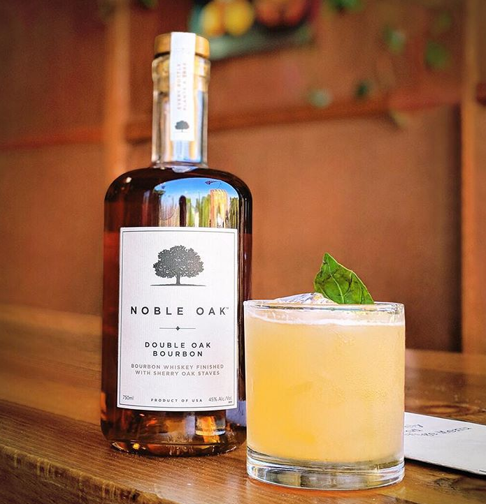 Basil Sour Cocktail