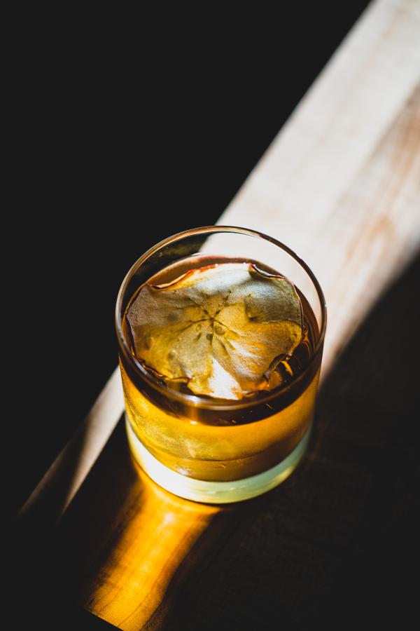 Orchard Sipper Rye Whiskey Cocktail