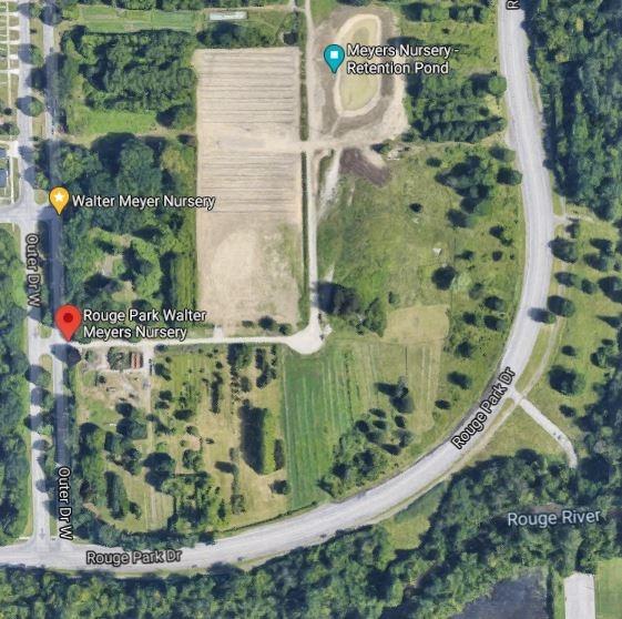 Map showing Nursery